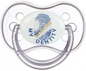 Empreinte My Identity Iles Marshall Sucette Anatomique Transparente classique