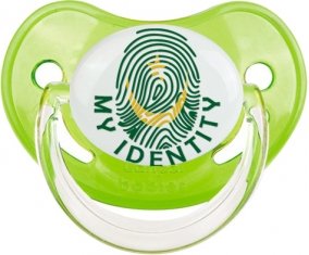 Empreinte My Identity Mauritanie Sucette Physiologique Vert classique