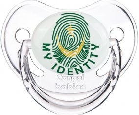 Empreinte My Identity Mauritanie Sucette Physiologique Transparent classique
