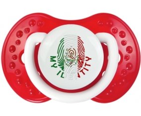Empreinte My Identity Mexique Sucette LOVI Dynamic Blanc-rouge classique