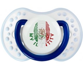 Empreinte My Identity Mexique Sucette LOVI Dynamic Marine-blanc-bleu classique