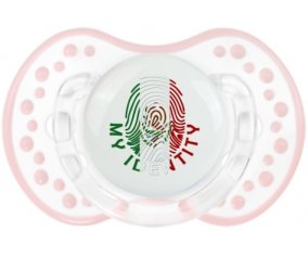 Empreinte My Identity Mexique Sucette LOVI Dynamic Retro-blanc-rose-tendre classique