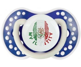 Empreinte My Identity Mexique Sucette LOVI Dynamic Bleu-marine phosphorescente