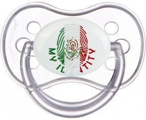 Empreinte My Identity Mexique Tétine Anatomique Transparente classique
