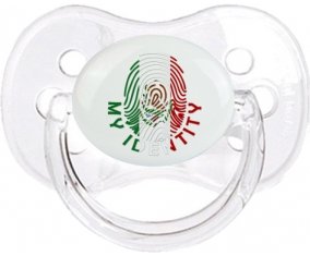 Empreinte My Identity Mexique Sucette Cerise Transparent classique