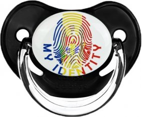 Empreinte My Identity Moldavie Sucette Physiologique Noir classique
