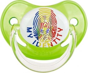 Empreinte My Identity Moldavie Sucette Physiologique Vert classique