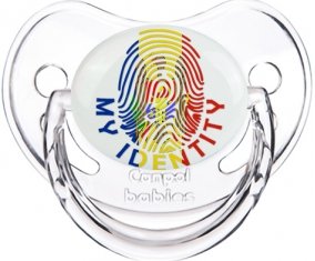 Empreinte My Identity Moldavie Sucette Physiologique Transparent classique