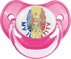 Empreinte My Identity Moldavie Sucette Physiologique Rose classique