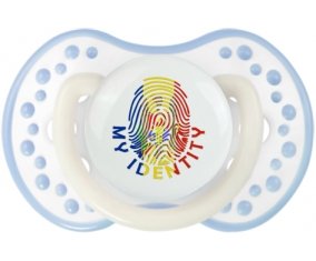 Empreinte My Identity Moldavie Sucette LOVI Dynamic Blanc-cyan classique