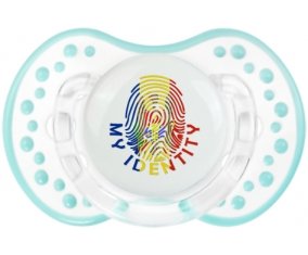 Empreinte My Identity Moldavie Sucette LOVI Dynamic Retro-blanc-lagon classique
