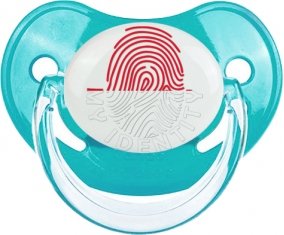 Empreinte My Identity Monaco Tétine Physiologique Bleue classique