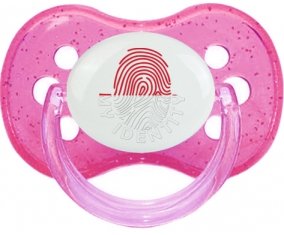 Empreinte My Identity Monaco Sucete Cerise Rose à paillette
