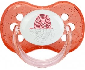 Empreinte My Identity Monaco Sucete Cerise Rouge à paillette