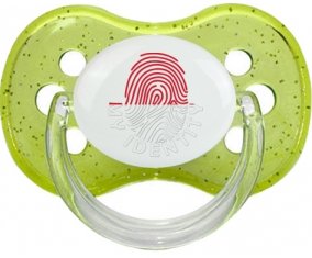 Empreinte My Identity Monaco Sucete Cerise Vert à paillette