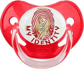Empreinte My Identity Monténégro Sucete Physiologique Rouge à paillette