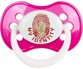 Empreinte My Identity Monténégro Sucette Anatomique Rose foncé classique