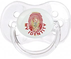 Empreinte My Identity Monténégro Sucette Cerise Transparent classique