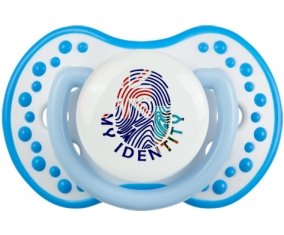 Empreinte My Identity Montserrat Sucette LOVI Dynamic Blanc-bleu phosphorescente