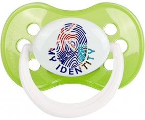 Empreinte My Identity Montserrat Tétine Anatomique Vert classique