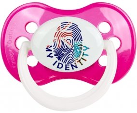 Empreinte My Identity Montserrat Tétine Anatomique Rose foncé classique