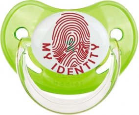 Empreinte My Identity Maroc Sucette Physiologique Vert classique