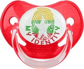 Empreinte My Identity Myanmar Sucete Physiologique Rouge à paillette