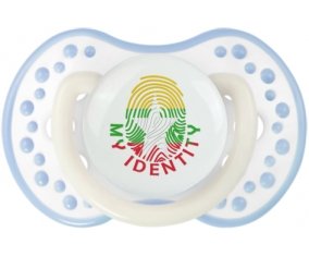 Empreinte My Identity Myanmar Tétine LOVI Dynamic Blanc-cyan classique