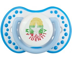 Empreinte My Identity Myanmar Tétine LOVI Dynamic Blanc-bleu phosphorescente