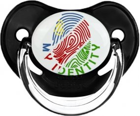 Empreinte My Identity Namibie Sucette Physiologique Noir classique