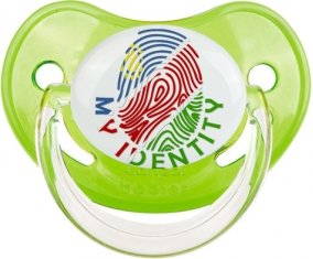 Empreinte My Identity Namibie Sucette Physiologique Vert classique