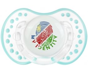 Empreinte My Identity Namibie Sucette LOVI Dynamic Retro-blanc-lagon classique