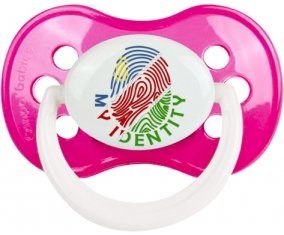 Empreinte My Identity Namibie Tétine Anatomique Rose foncé classique