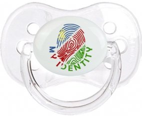 Empreinte My Identity Namibie Sucette Cerise Transparent classique