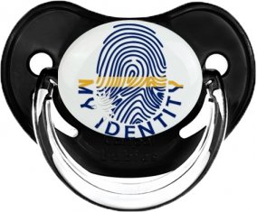 Empreinte My Identity Nauru Sucette Physiologique Noir classique