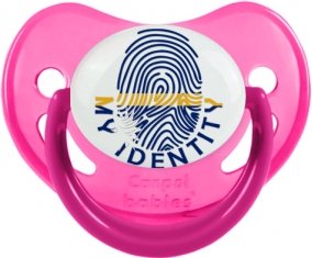 Empreinte My Identity Nauru Sucette Physiologique Rose phosphorescente