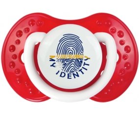 Empreinte My Identity Nauru Sucette LOVI Dynamic Blanc-rouge classique
