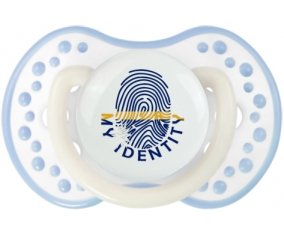 Empreinte My Identity Nauru Sucette LOVI Dynamic Blanc-cyan classique