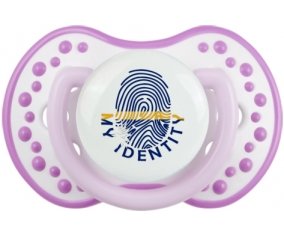 Empreinte My Identity Nauru Sucette LOVI Dynamic Blanc-mauve classique