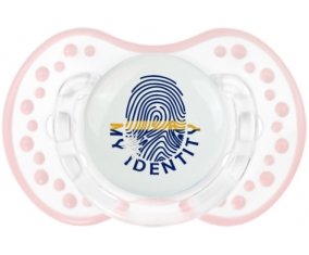 Empreinte My Identity Nauru Sucette LOVI Dynamic Retro-blanc-rose-tendre classique