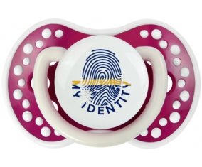 Empreinte My Identity Nauru Sucette LOVI Dynamic Fuchsia phosphorescente