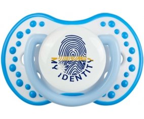 Empreinte My Identity Nauru Sucette LOVI Dynamic Blanc-bleu phosphorescente