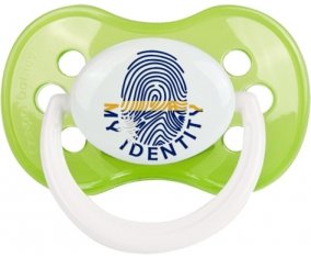 Empreinte My Identity Nauru Sucette Anatomique Vert classique