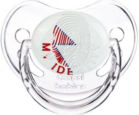 Empreinte My Identity Népal Tétine Physiologique Transparent classique