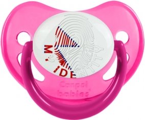 Empreinte My Identity Népal Tétine Physiologique Rose phosphorescente