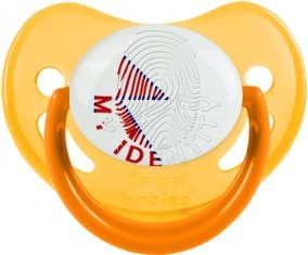 Empreinte My Identity Népal Tétine Physiologique Jaune phosphorescente
