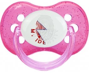 Empreinte My Identity Népal Sucete Cerise Rose à paillette