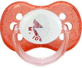 Empreinte My Identity Népal Sucete Cerise Rouge à paillette