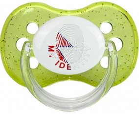 Empreinte My Identity Népal Sucete Cerise Vert à paillette