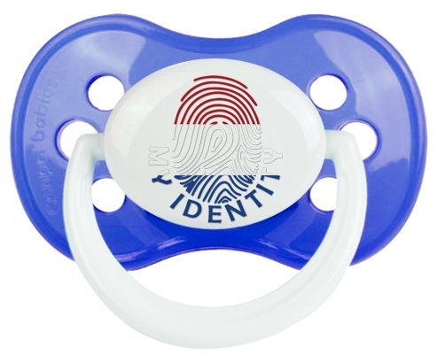 Empreinte My Identity Pays-Bas Sucette Anatomique Bleu classique